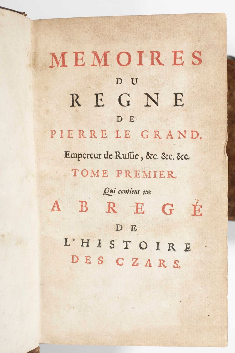 Jean Perry - Etat Present De la Grande Russie, a la Haye, Chez Henry Dusauzet, 1716