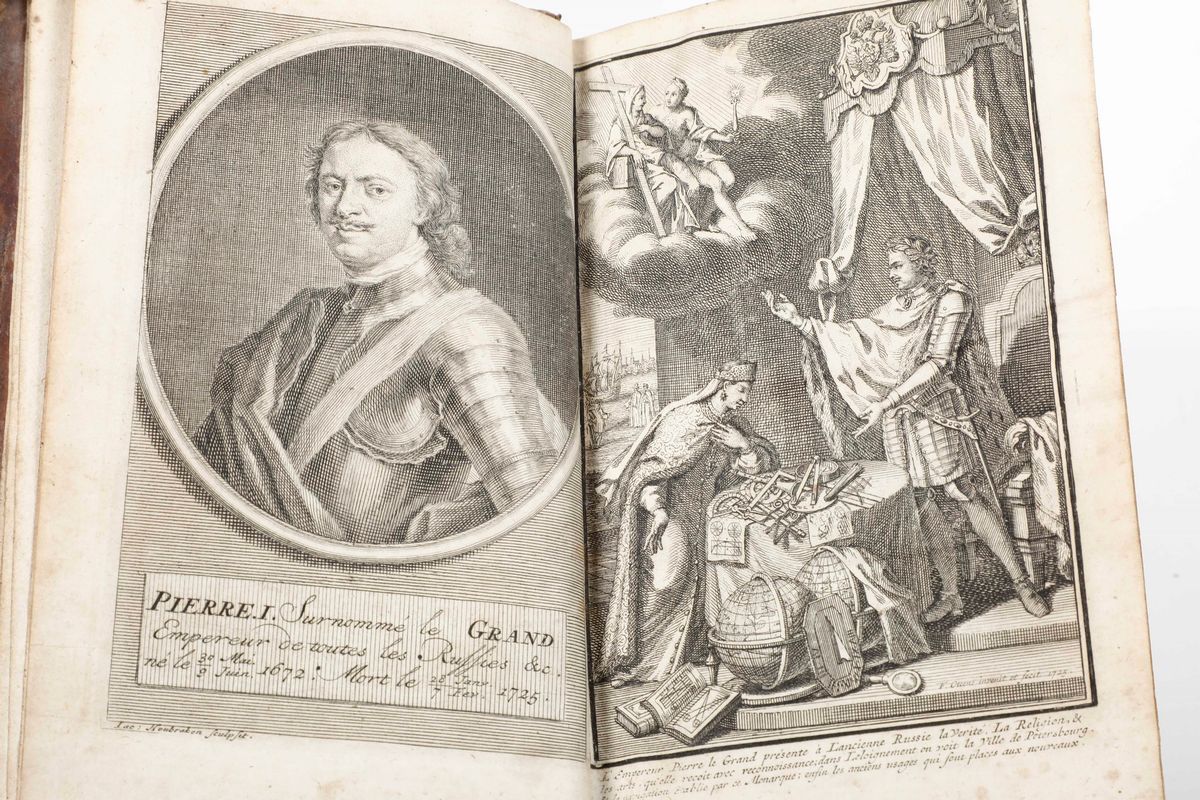 Jean Perry - Etat Present De la Grande Russie, a la Haye, Chez Henry Dusauzet, 1716