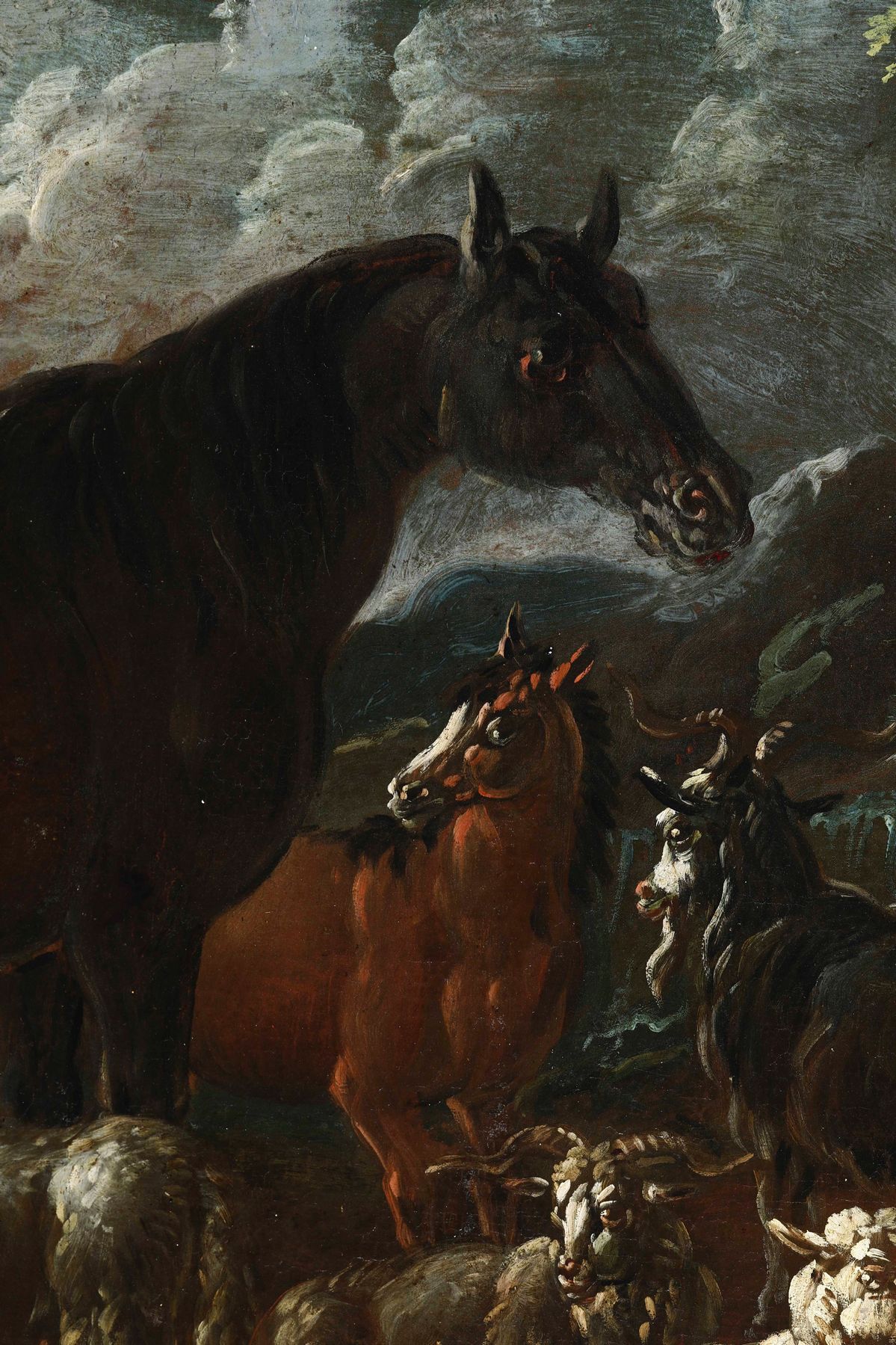 Philipp Peter Roos Detto Rosa da Tivoli - Paesaggio con Pastore e Armenti