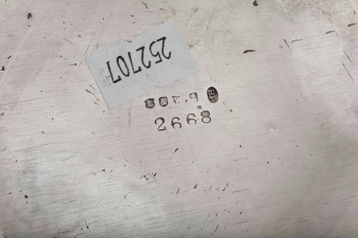 Lotto in Metallo Argentato