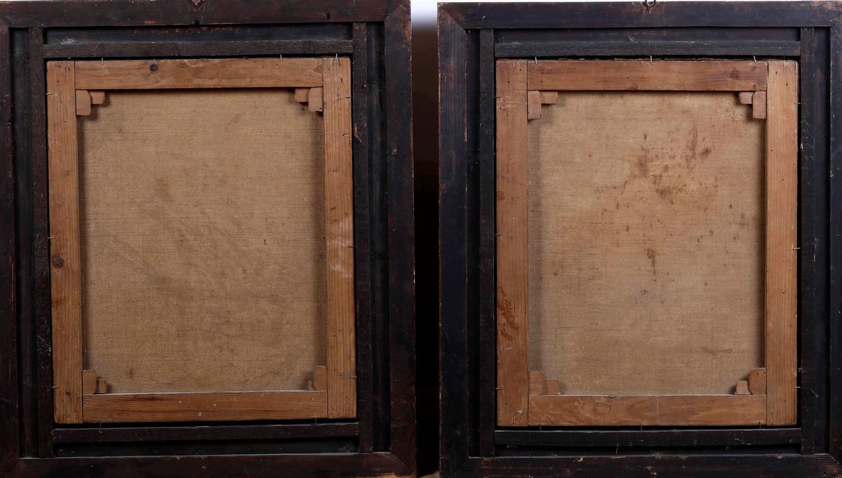 Scuola del XVIII-XIX Secolo Natura Morta con Vaso di Fiori