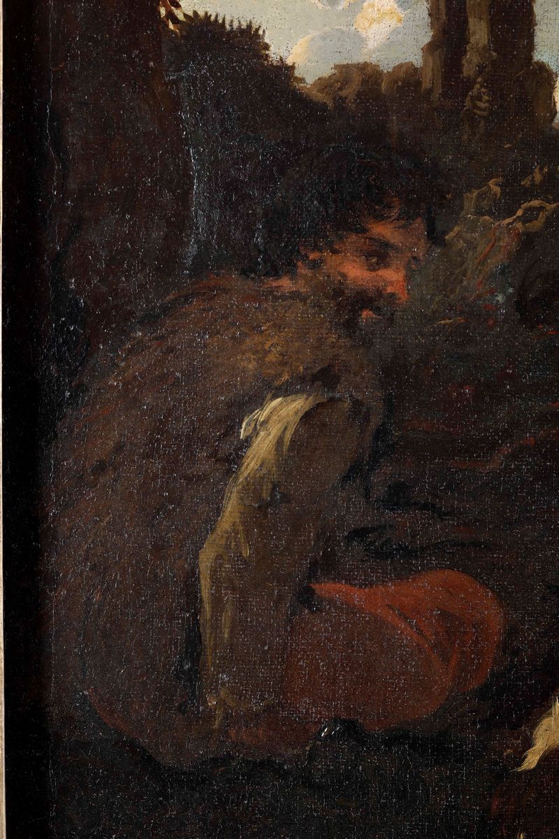 Philipp Peter Roos Detto Rosa da Tivoli - Pastore con Armenti