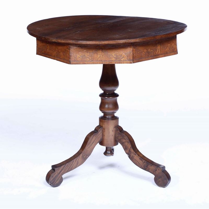 Tavolino tripode in stile  - Auction Antique October | Cambi Time - Cambi Casa d'Aste