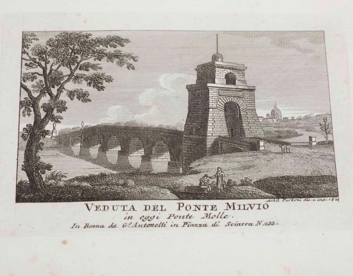 Vedute della Città di Roma Raccolta di Vedute Antiche e Moderne della Citta di Roma e Sue Vicinan...