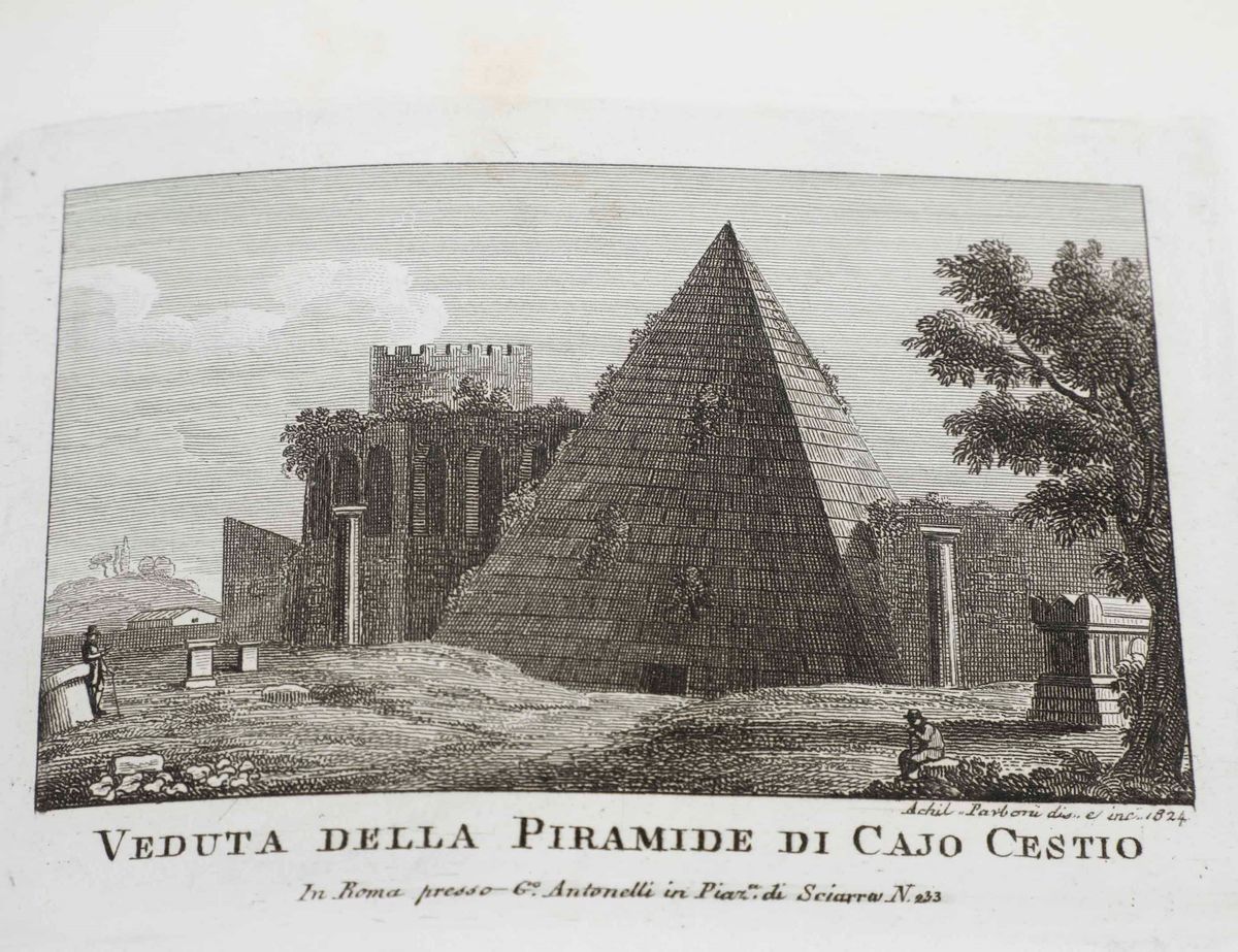 Vedute della Città di Roma Raccolta di Vedute Antiche e Moderne della Citta di Roma e Sue Vicinan...