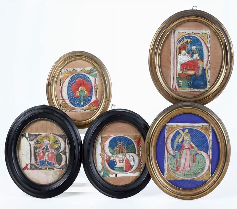 Miniature Secolo XV-XVI  - Auction Timed Auction | Antique Books, Prints, Engravings and Maps - Cambi Casa d'Aste