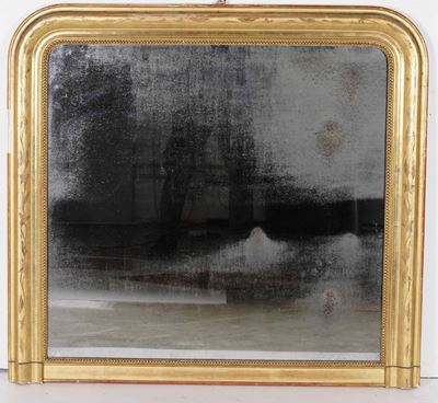 Caminiera in Legno Dorato. XX Secolo