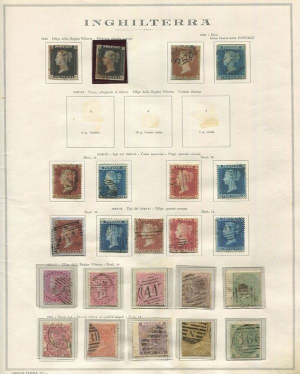 1840/1976, Great Britain, advanced collection.