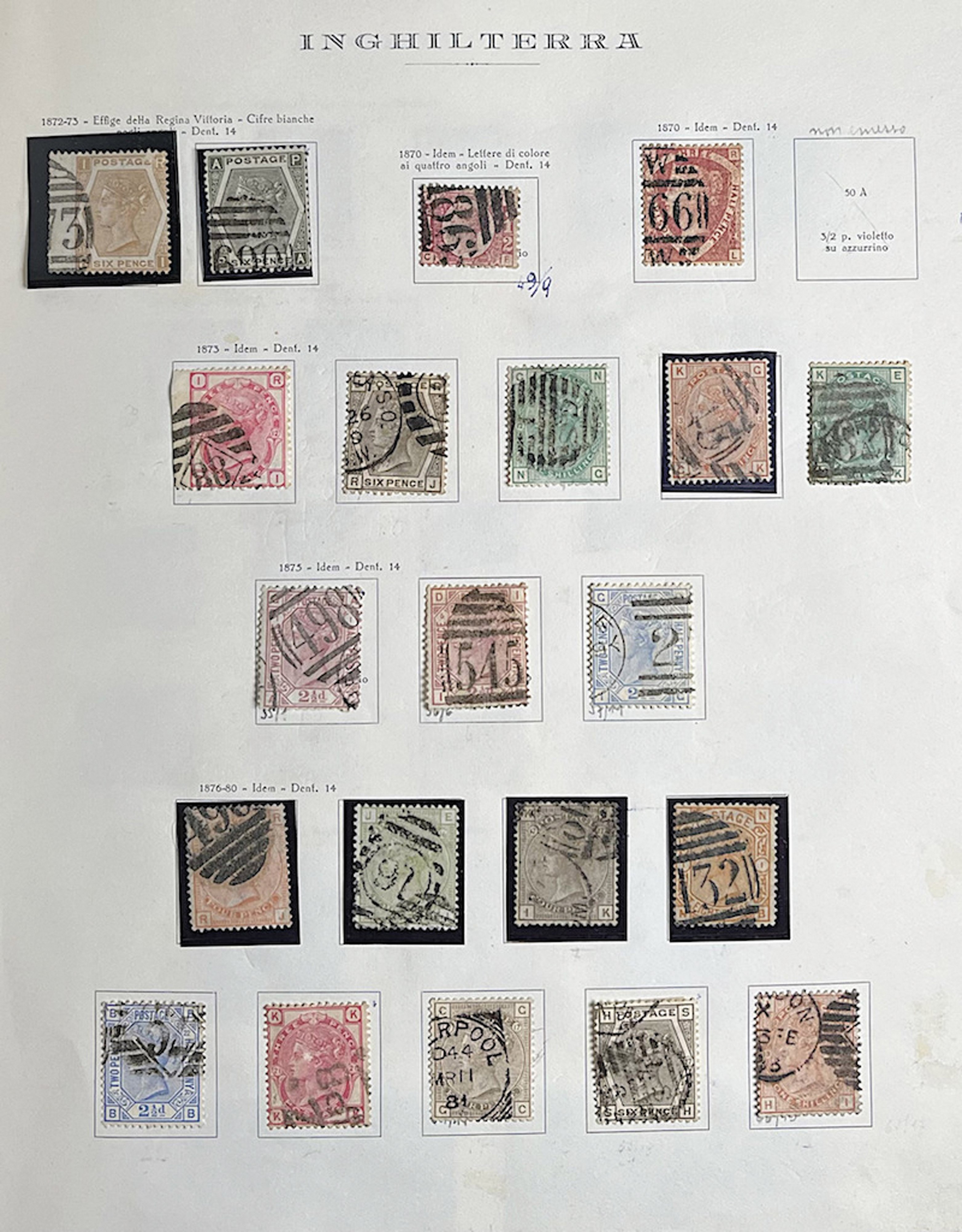 1840/1976 - Great Britain - Advanced Collection.