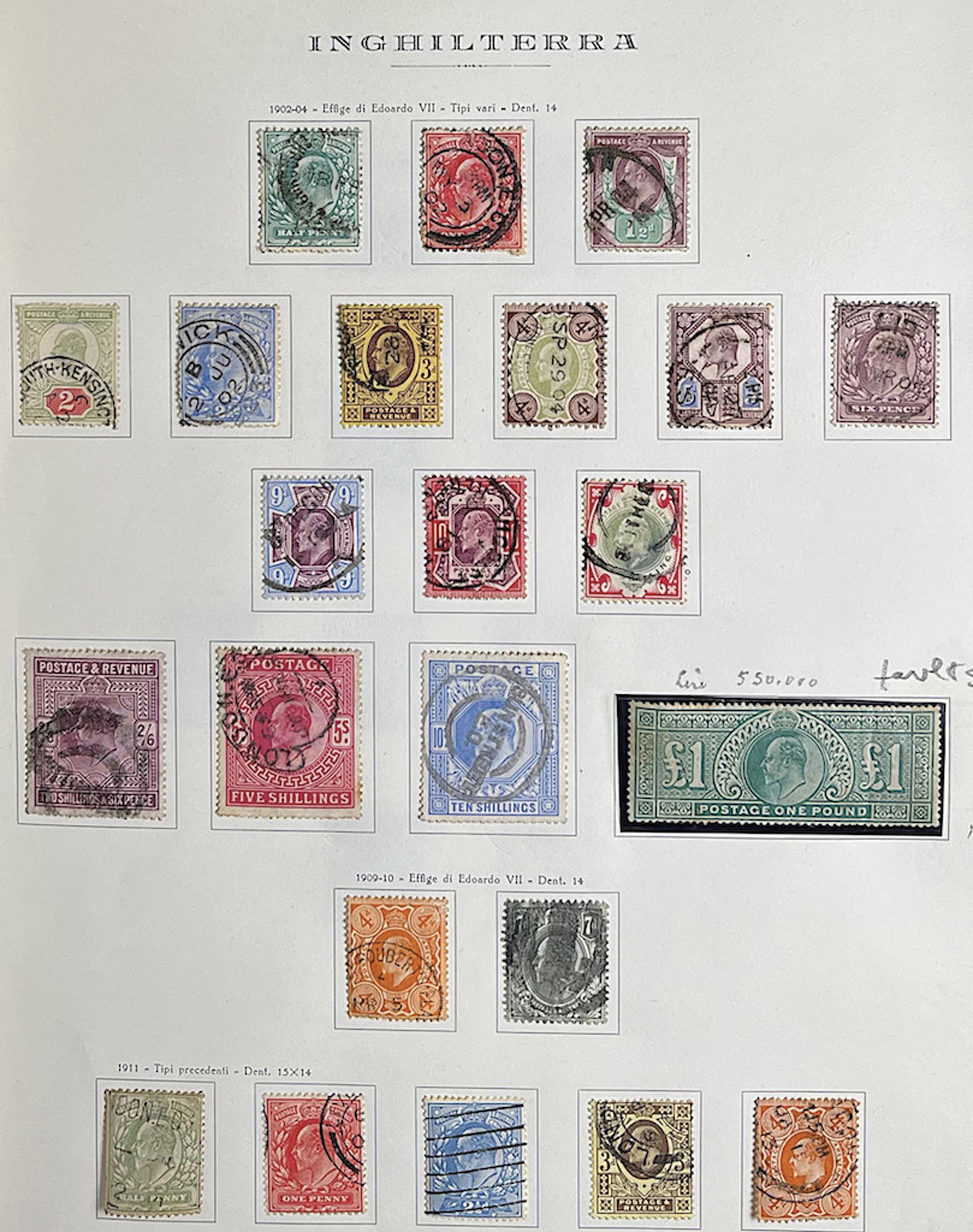 1840/1976 - Great Britain - Advanced Collection.