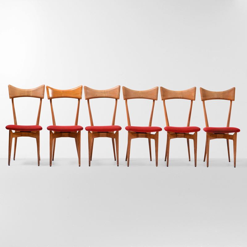 Set di sei sedie  - Asta Design Lab - Cambi Casa d'Aste