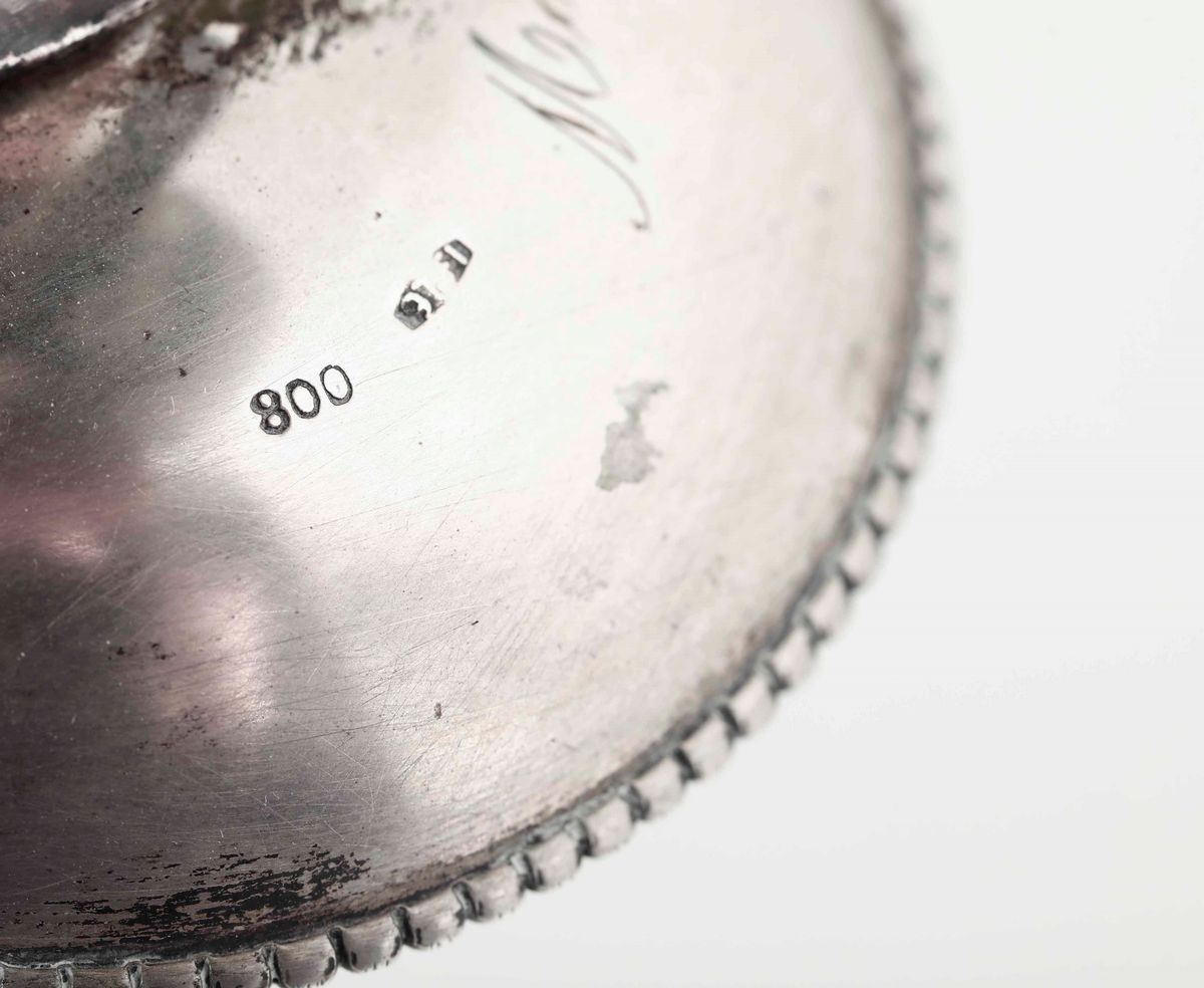 Lotto di Argenti. Differenti Manifatture Italiane del XX Secolo