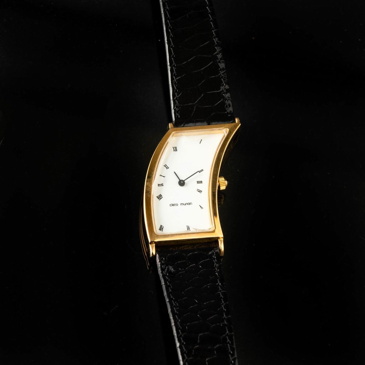 Cleto Munari - Orologio di Forma Laminato Disegnato da Hans Hollein
