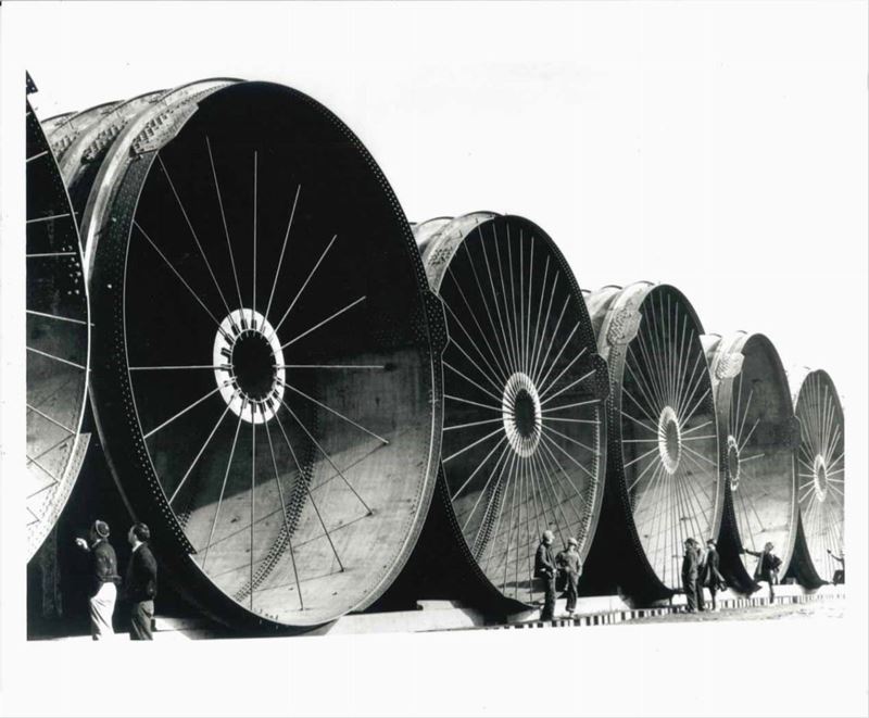 Margaret Bourke-white - Diversion Tunnels, Fort Peck, Montana