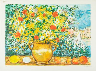 Natura Morta con Vaso di Fiori