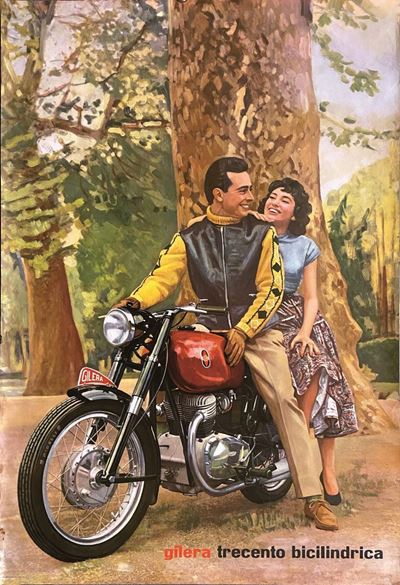 Gilera Trecento Bicilindrica