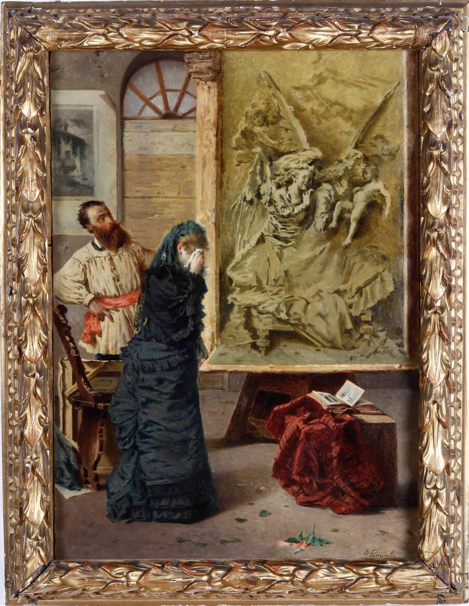 Giuseppe Puricelli Guerra - Senza Titolo (interno dello Studio)