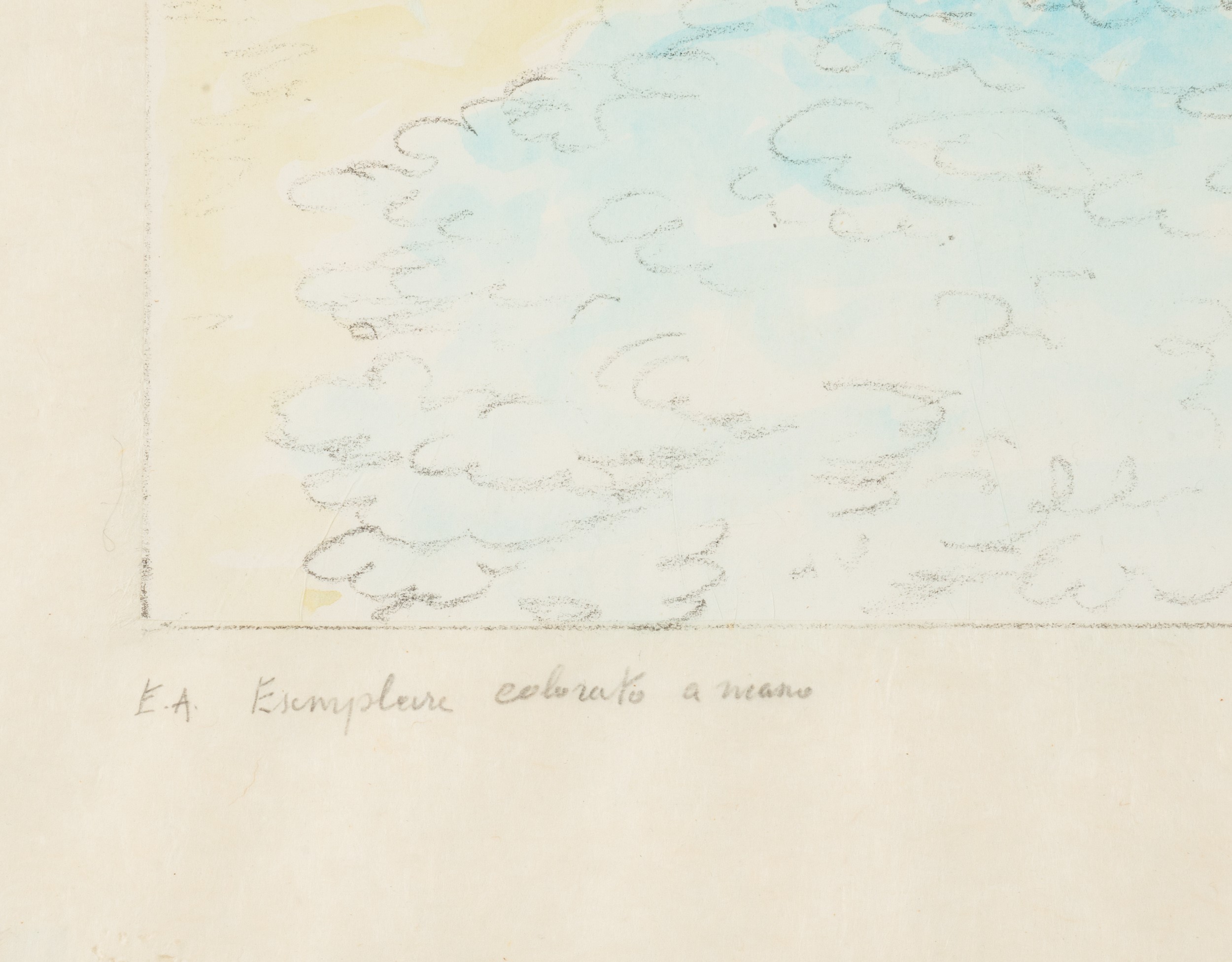 Giorgio De Chirico - La Pioggia nel Deserto