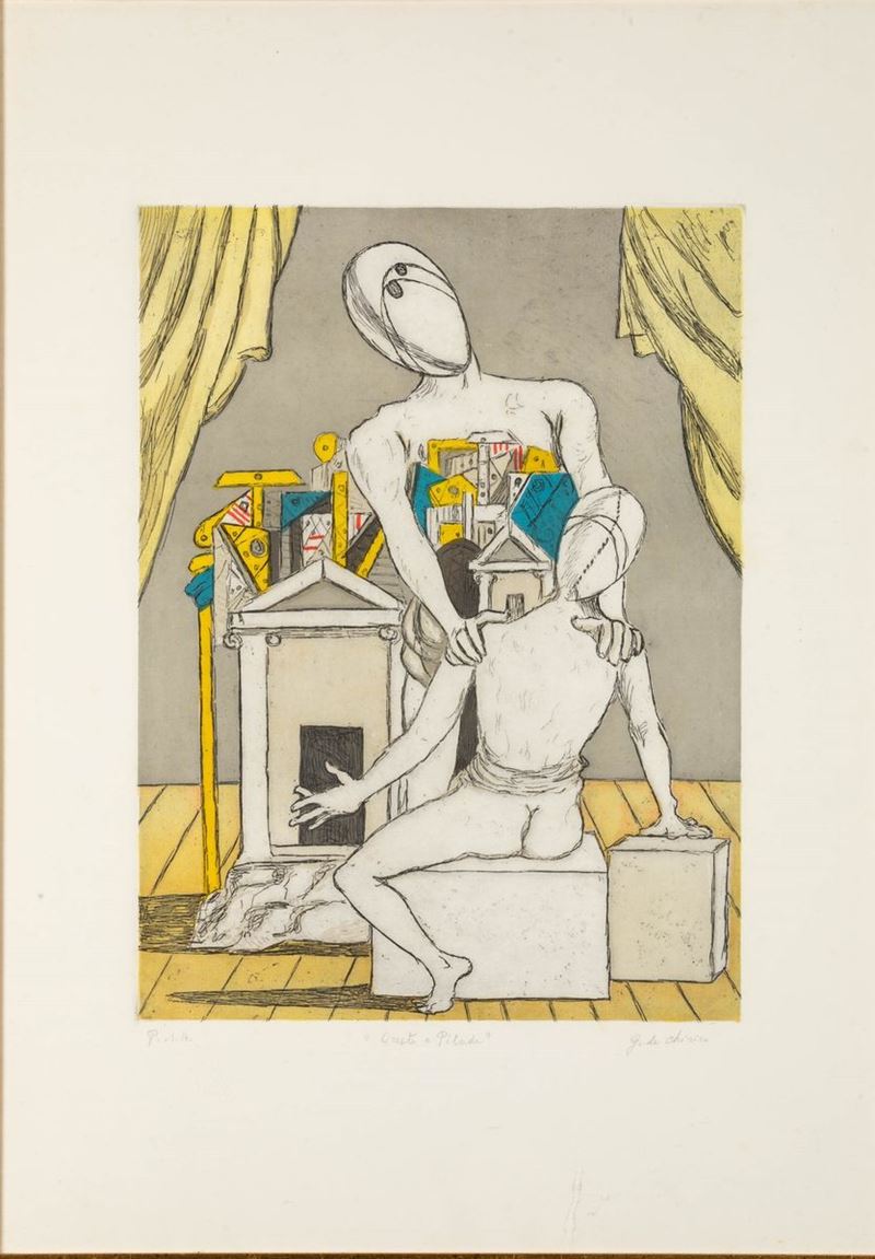 Giorgio De Chirico - Oreste e Pilade