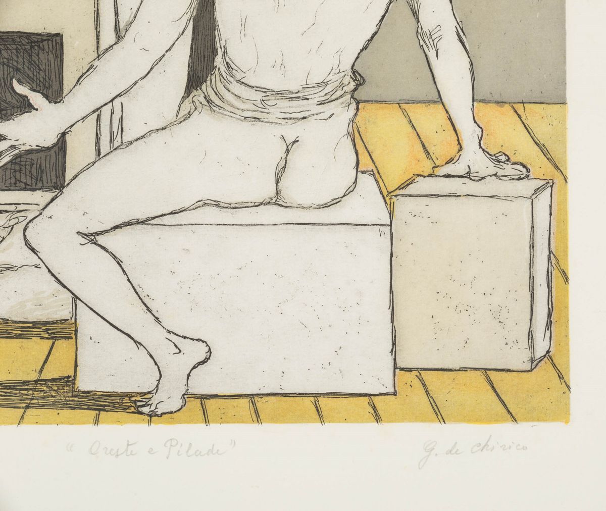 Giorgio De Chirico - Oreste e Pilade