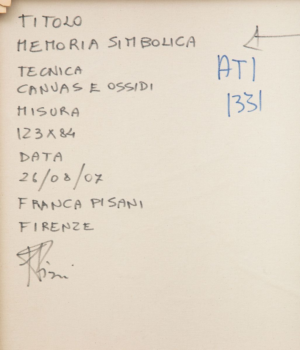 Franca Pisani - Memoria Simbolica