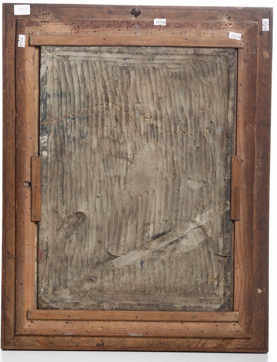 Deposizione. Rilievo in Stucco. Plasticatore Neoclassico XVIII Secolo