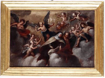 Scuola del XVII Secolo Estasi di Santa Teresa D'avila