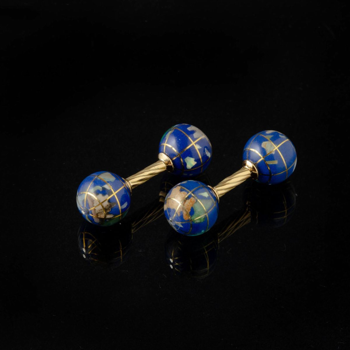 Bottoni da Polso con Globi