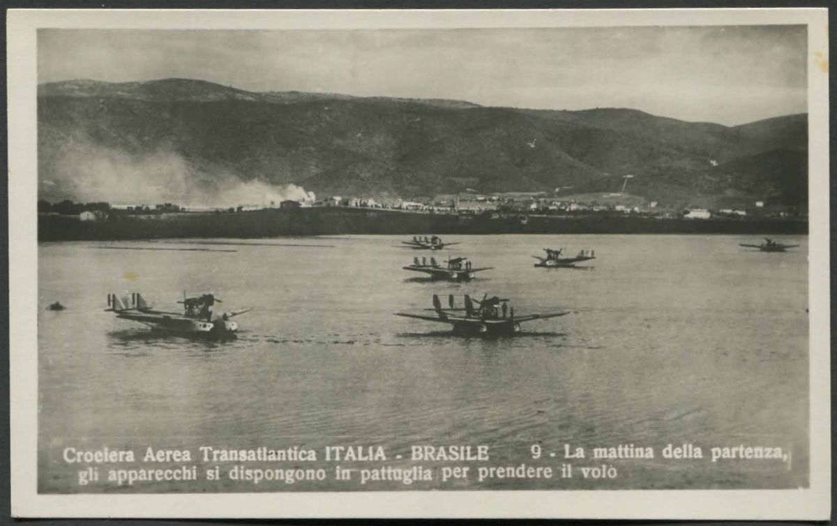 1930/31, Regno D'italia, Posta Aerea, Crociera Italia-brasile.