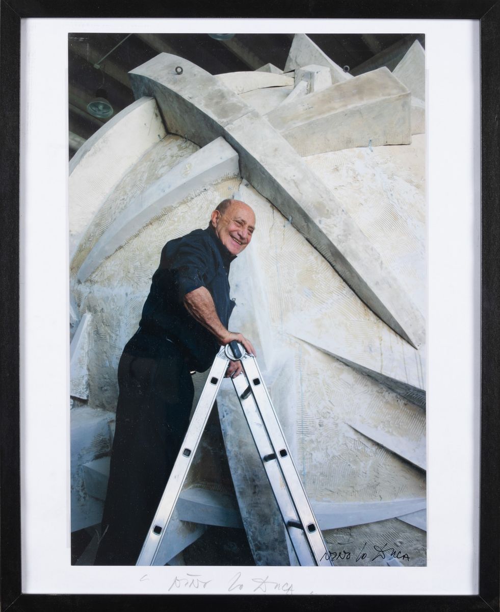 Nino lo Duca - Arnaldo Pomodoro a Lavoro