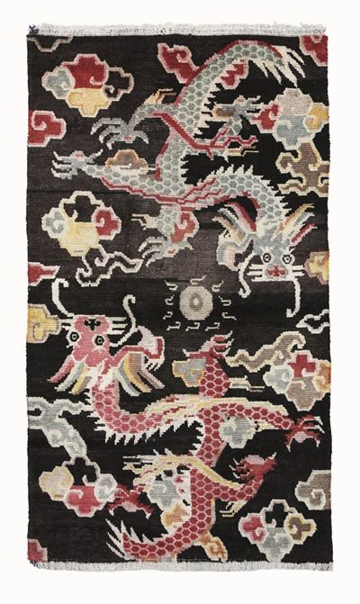 Tappeto Tibet, Fine XIX Secolo