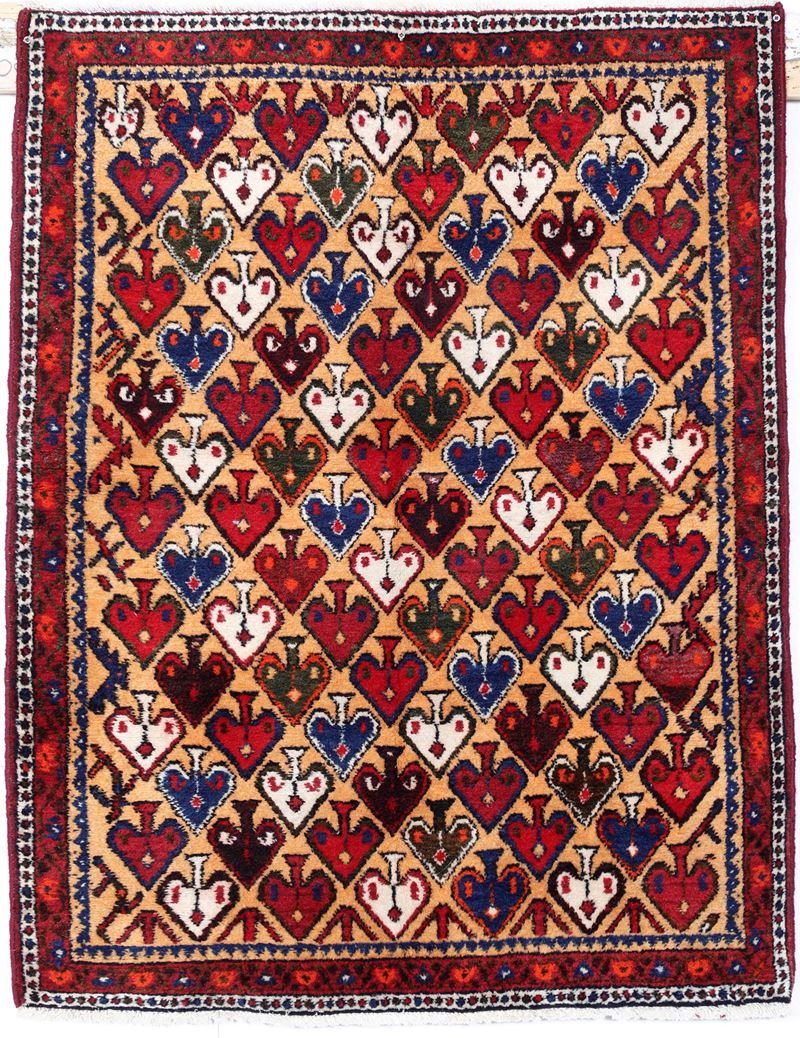 Tappeto Afshari, sud Persia metà XX secolo  - Asta Tappeti | Cambi Time - Cambi Casa d'Aste
