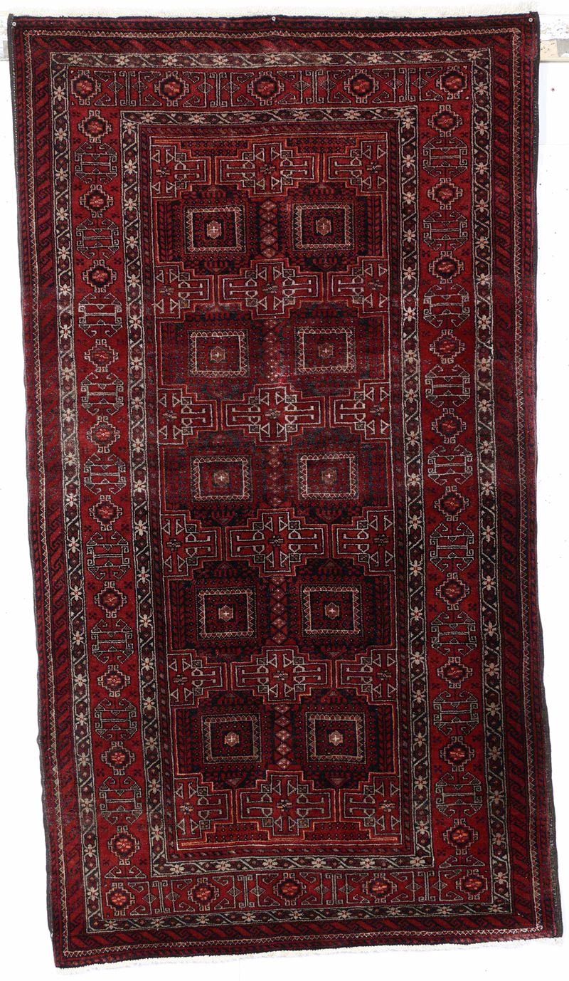 Tappeto Baluch, ovest Persia inizio XX secolo  - Auction Carpets | Cambi Time - Cambi Casa d'Aste