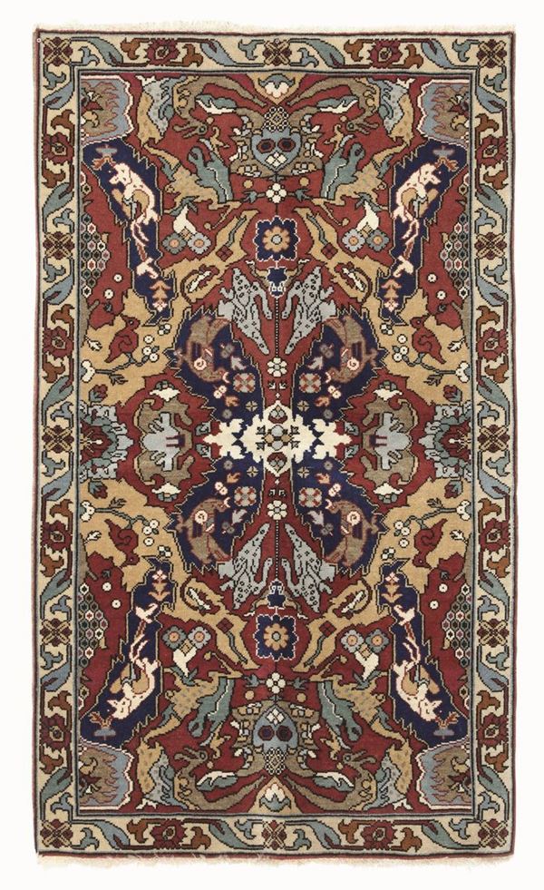Tappeto probabile "Tuduc" Dragon rug. Anatolia, inizio XX secolo