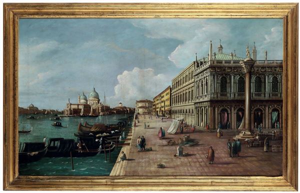 Scuola della fine del XIX secolo Vedute di Venezia
