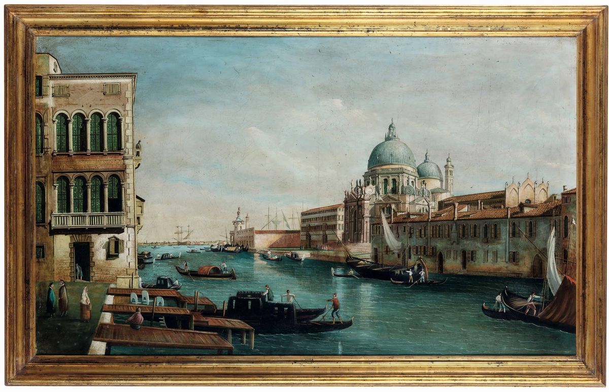 Scuola della Fine del XIX Secolo Vedute di Venezia