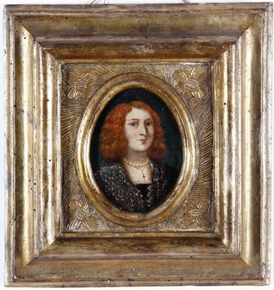 Scuola del XVIII Secolo Ritratto di Fanciulla