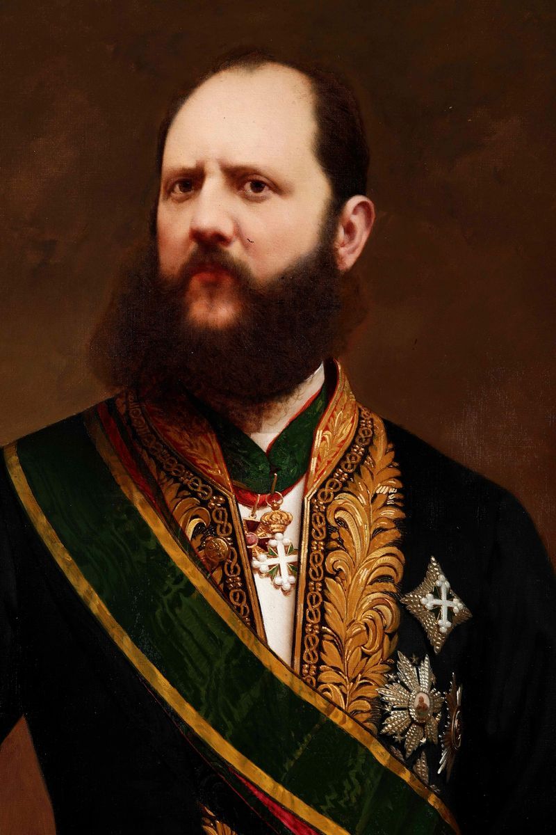 Carlo Clara - Ritratti a Figura Intera di Teresa Ambrosetti e Carlo Felice Gianotti