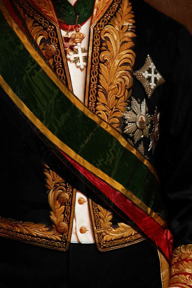Carlo Clara - Ritratti a Figura Intera di Teresa Ambrosetti e Carlo Felice Gianotti