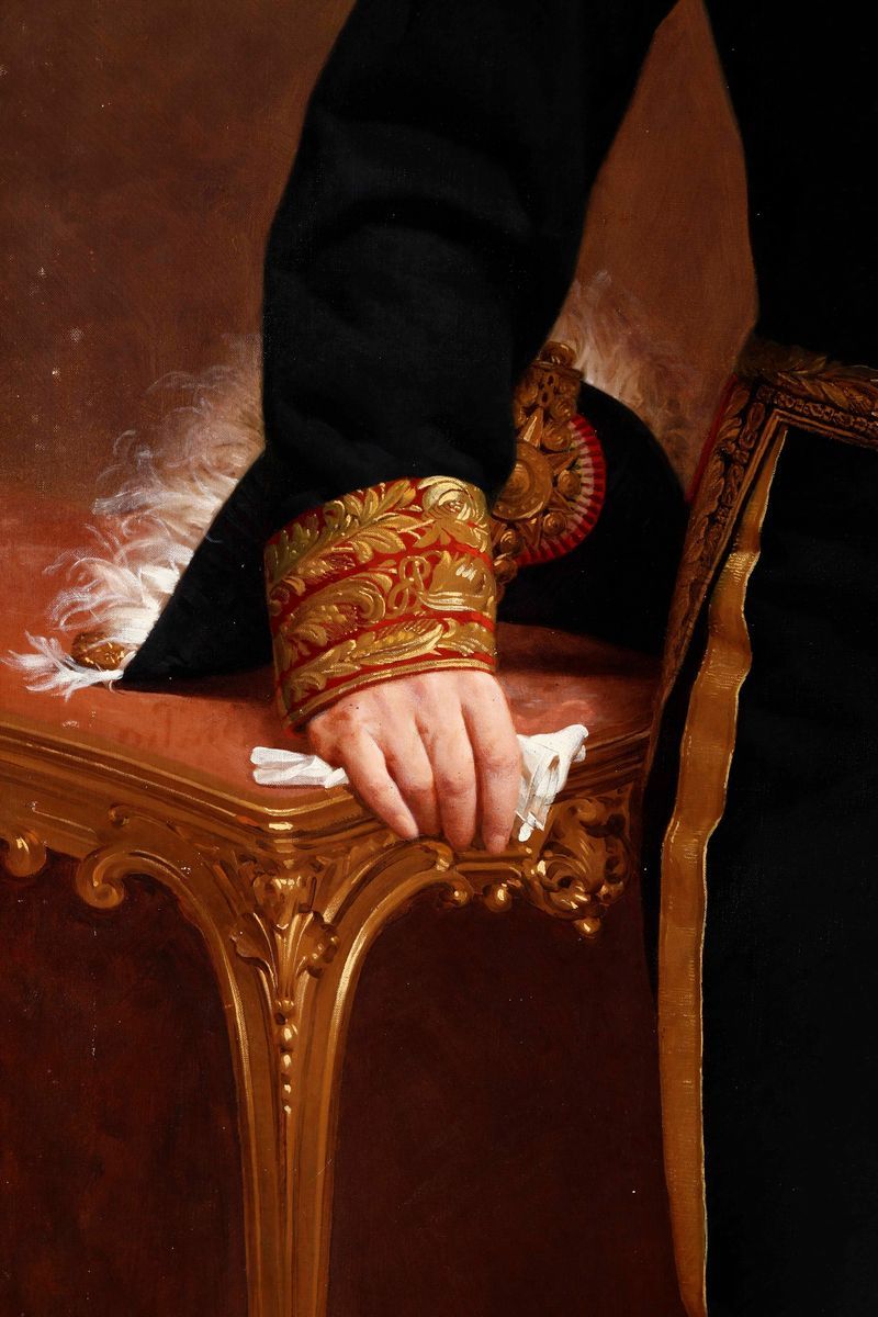 Carlo Clara - Ritratti a Figura Intera di Teresa Ambrosetti e Carlo Felice Gianotti