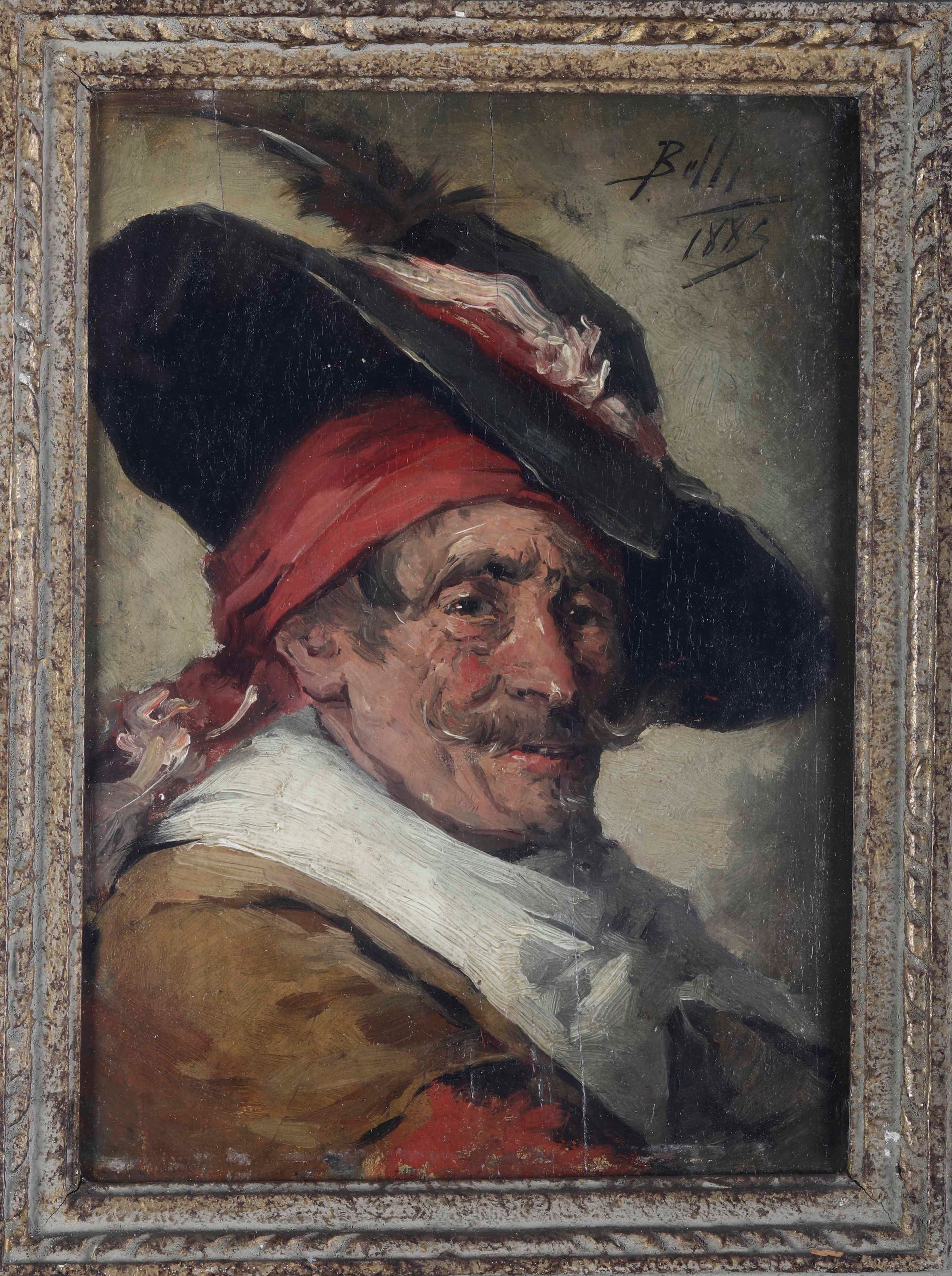 Enrico Belli - Viso di Anziano Pirata