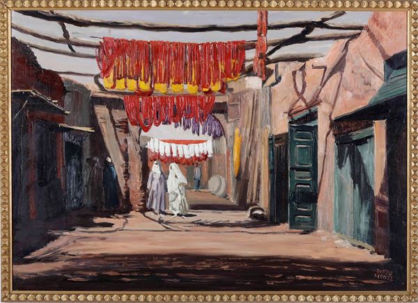 Piero Monti - Tintori a Marrakech