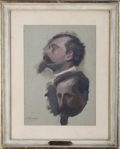 Volto D’uomo in Due Posizioni