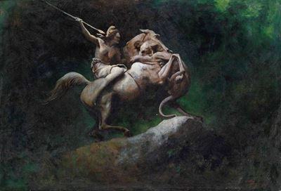 Anonimo del XIX Secolo Cavaliere
