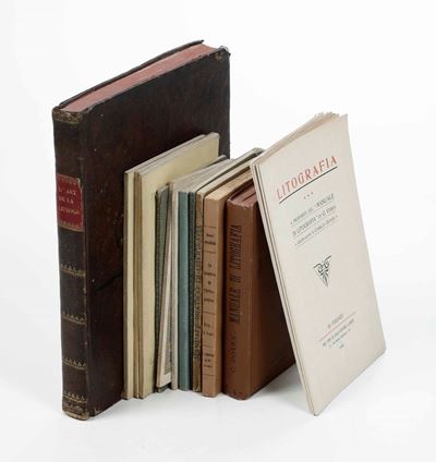 "L'art De la Lithographie", Paris, 1819 (mancante delle Venti Tavole Litografiche)