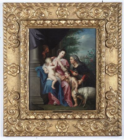 Sacra Famiglia con San Giovannino e Sant'anna