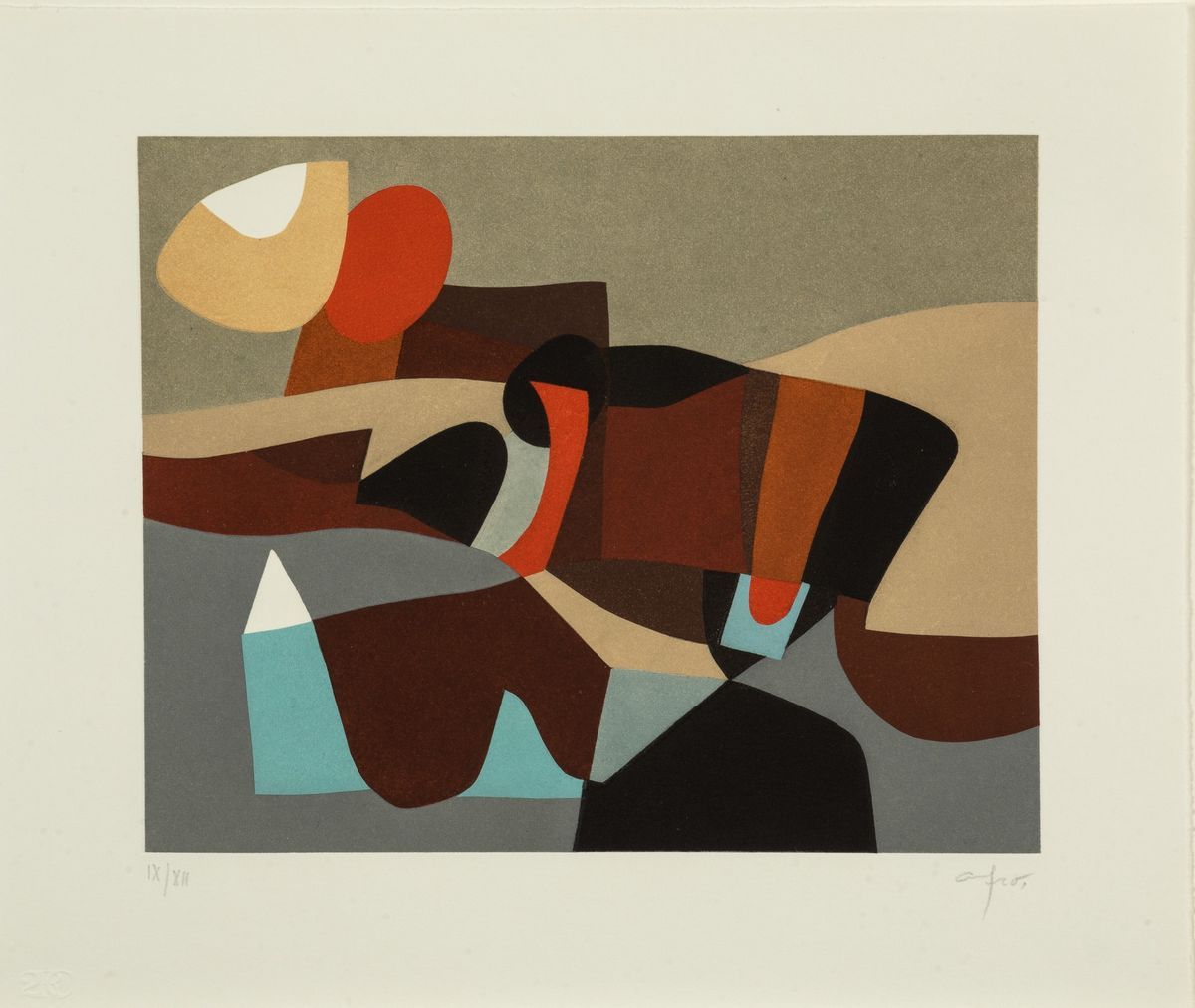 Afro Basaldella - Charles Baudelaire