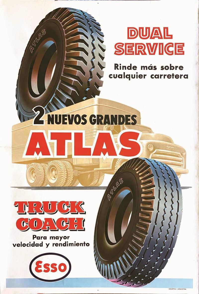 A.Reckziegel : Dual Service-Atlas  - Auction Vintage Posters - Cambi Casa d'Aste