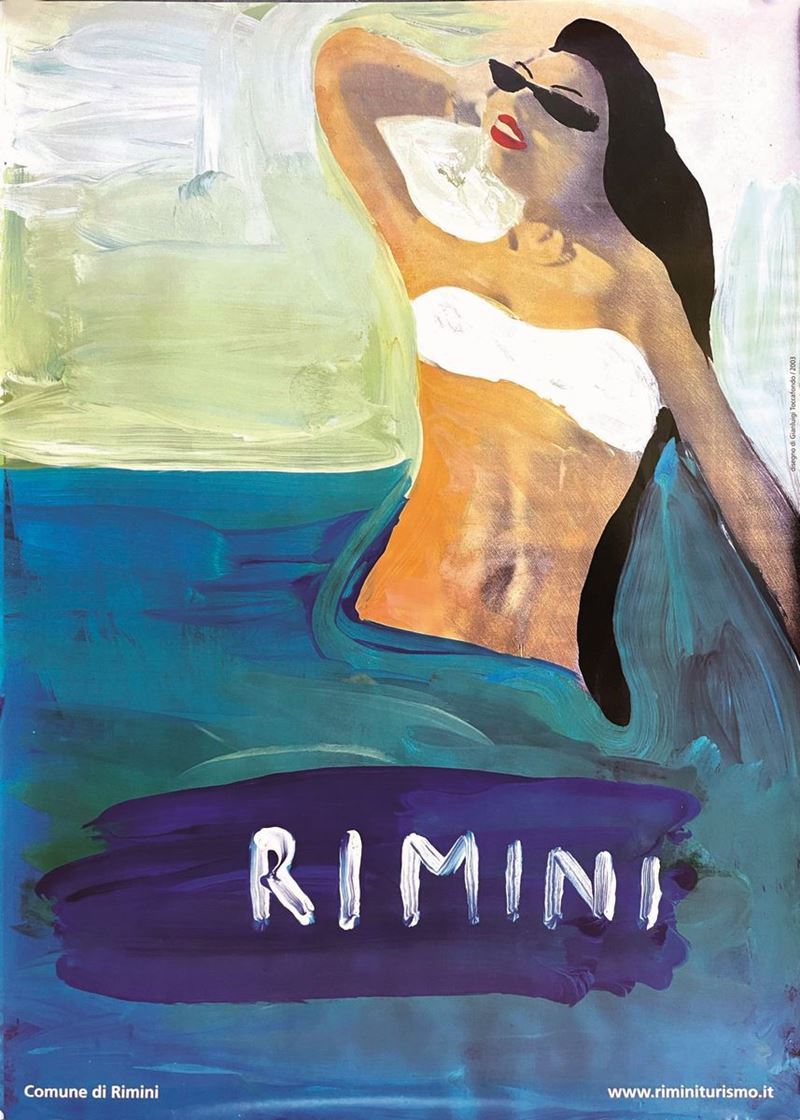 Gianluigi Toccafondo : Rimini  - Auction Vintage Posters | Timed Auction - Cambi Casa d'Aste