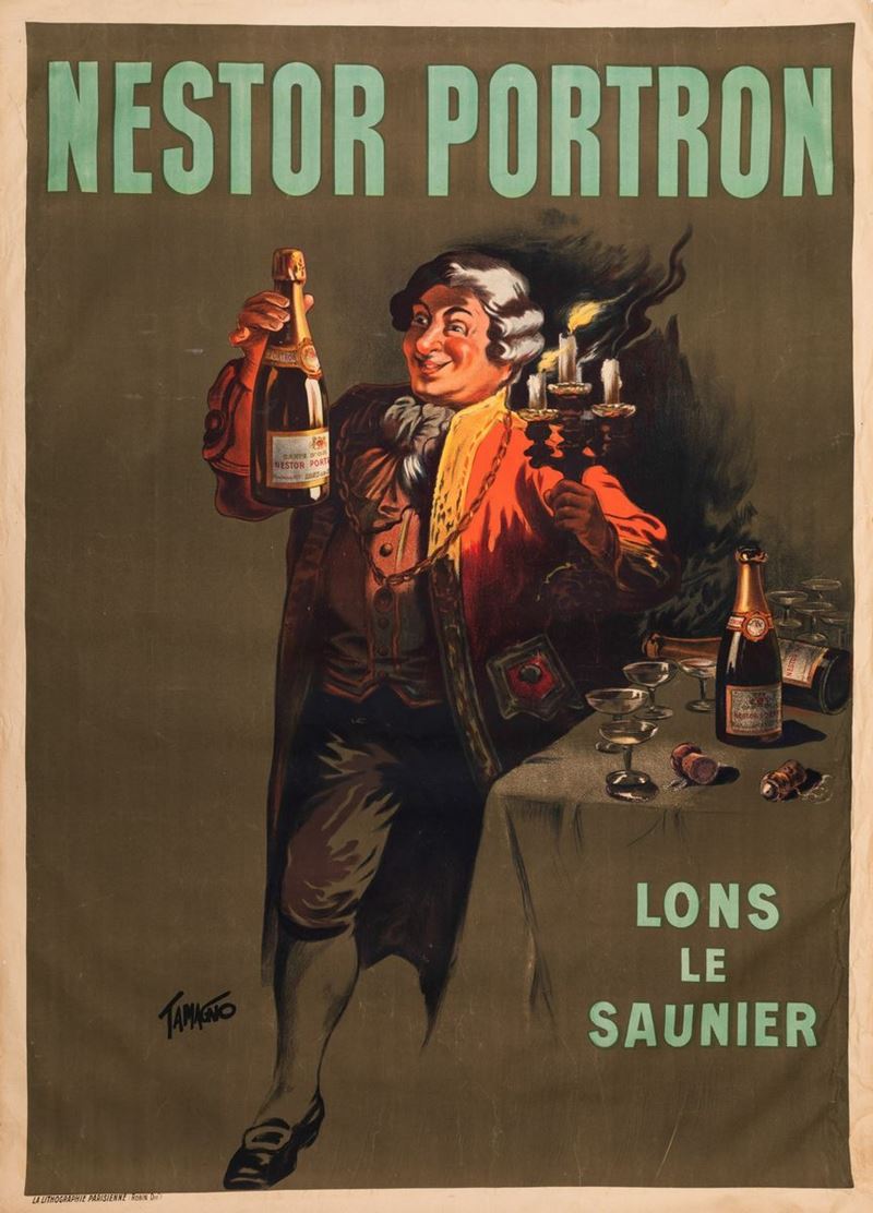Francisco Tamagno : Nestor Portron  - Auction Vintage Posters - Cambi Casa d'Aste